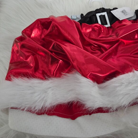 Claire's Christmas Santa Skirt - Picture 6 of 8